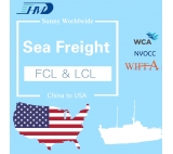 Tianjin to New York FCL and LCL sea freight service