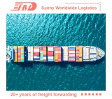 Freight del mar Ofrecería de la puerta a la puerta El costo de envío marítimo de China a Reino Unido Canadá