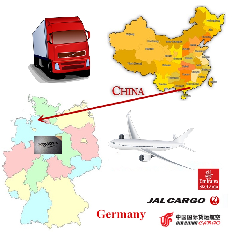China Air Freight Forwarder to Germany Shipping Agent Amazon FBA